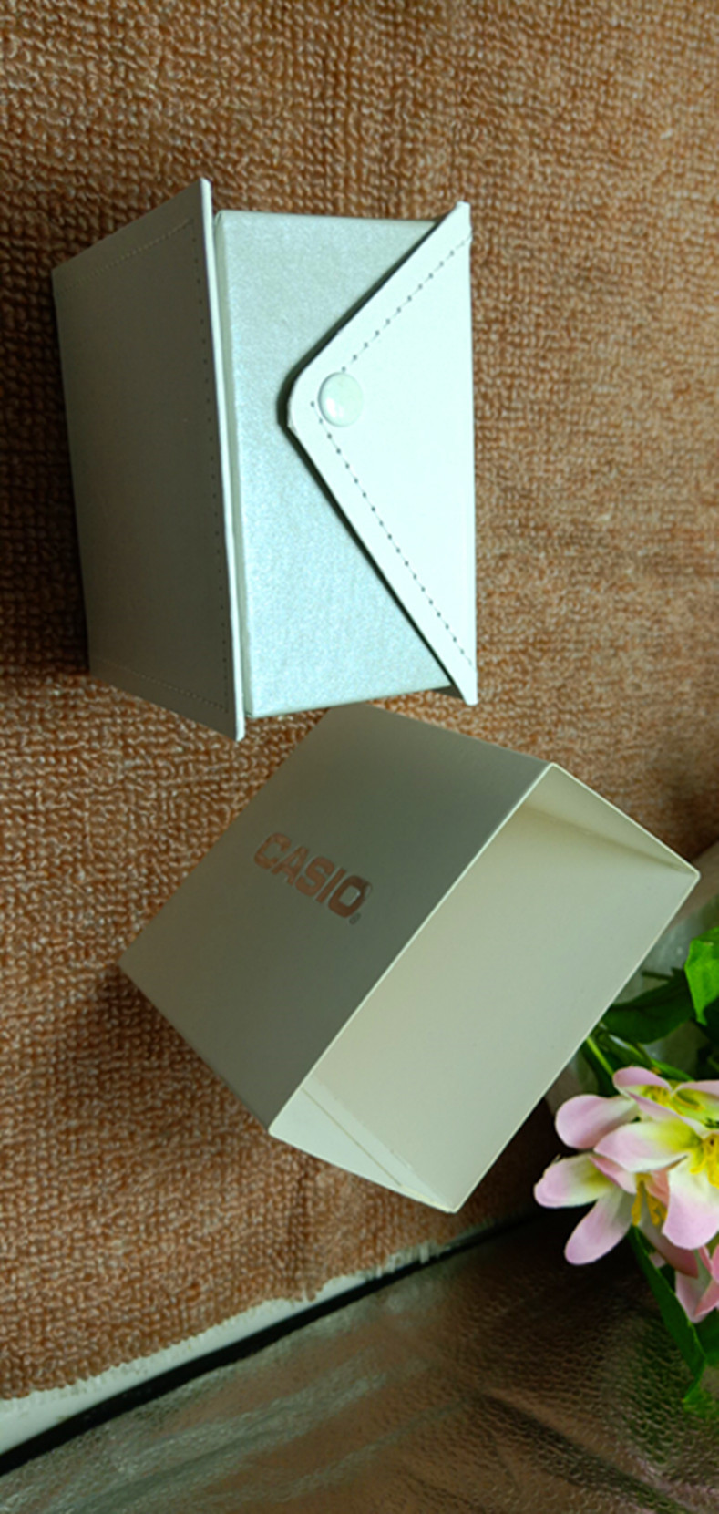 香港正品casio卡西欧手表盒可定做手表盒首饰盒可烫logo