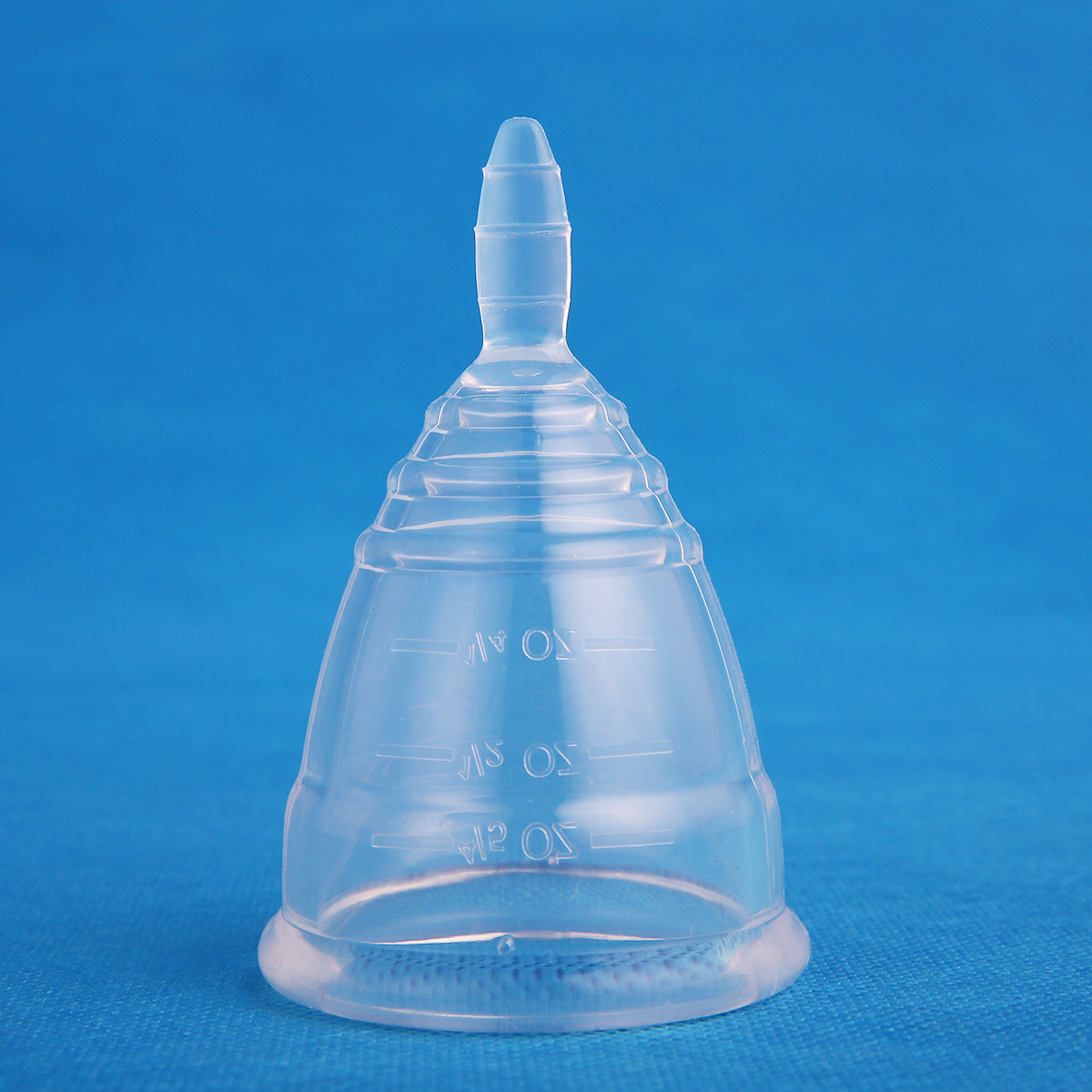 直销新款女人硅胶月亮杯月经杯 食品级液体硅胶月事杯