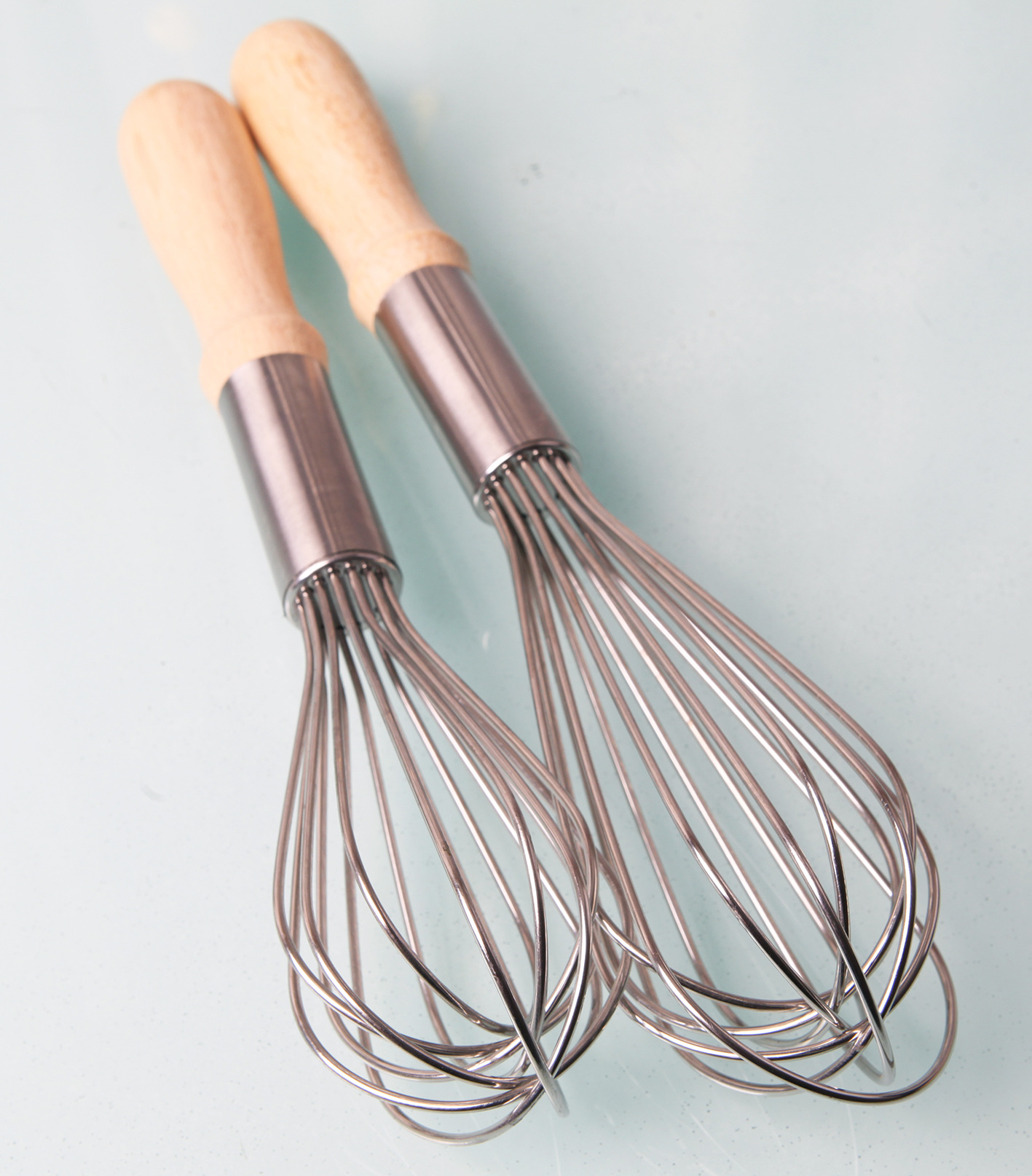 木柄钢打蛋器 手工打蛋器 厨房工具高品质打蛋器 2.3mm 家庭烘焙