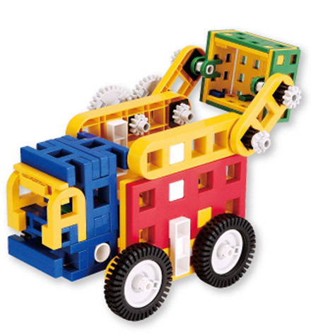 【包邮】原装进口台湾乐宝玩具lepao拼插3q积木lasy 齿轮g701