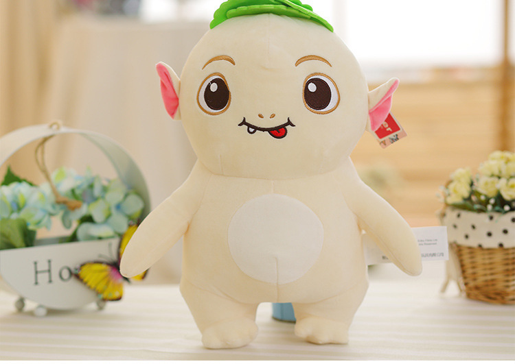 澳捷尔胡巴笨笨公仔捉妖记2娃娃儿童女孩玩偶睡觉毛绒玩具