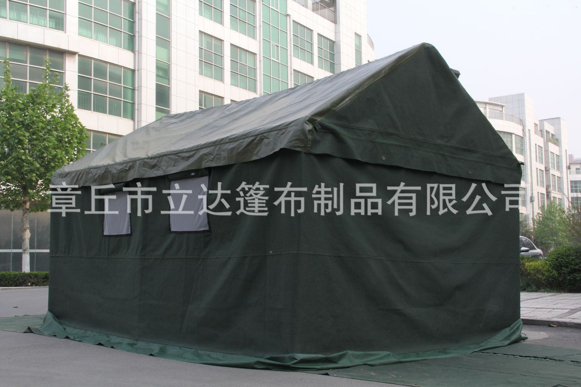 厂家直销户外帆布帐篷 救灾帐篷救灾抗险专用 民用帆布帐篷