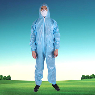 防水防油一次性无纺布工作服防护服连体透气膜喷漆防疫服喷洒农药