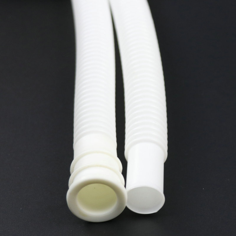 洗衣机白色进水管波纹管通用洗衣机进水管厂家pe软进水管批发定制-阿