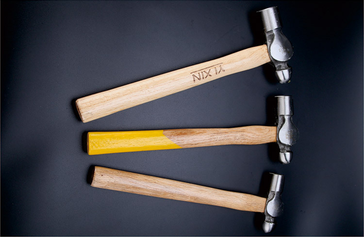 亿新木柄圆头锤奶子榔头锤子奶头铁锤安装锤木工锤敲击铁锤子批发