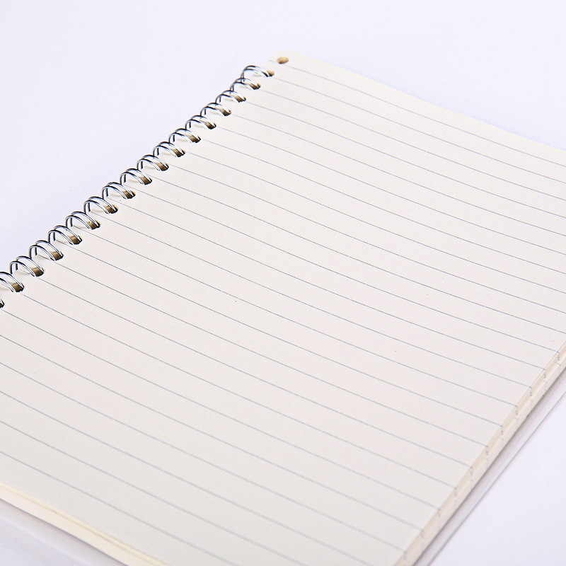 产品介绍 产品信息 名称:磨砂pvc 线圈本 品牌: 自主  颜色:透明磨砂