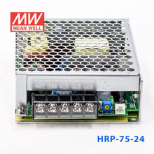 台湾明纬开关电源HRP-75-24 75W 24V 3.2A高效低损耗PFC开关电源