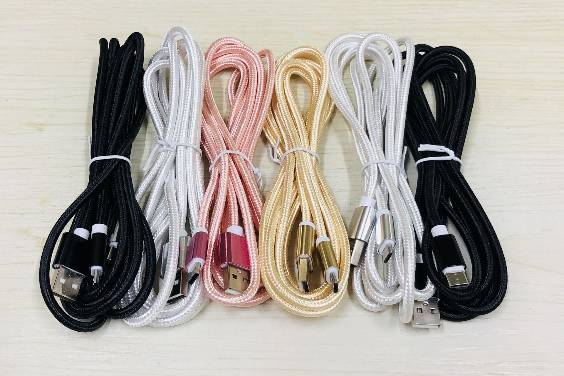 适用于苹果2米编织尼龙安卓手机充电线typec 8pin安卓华为充电线-阿里