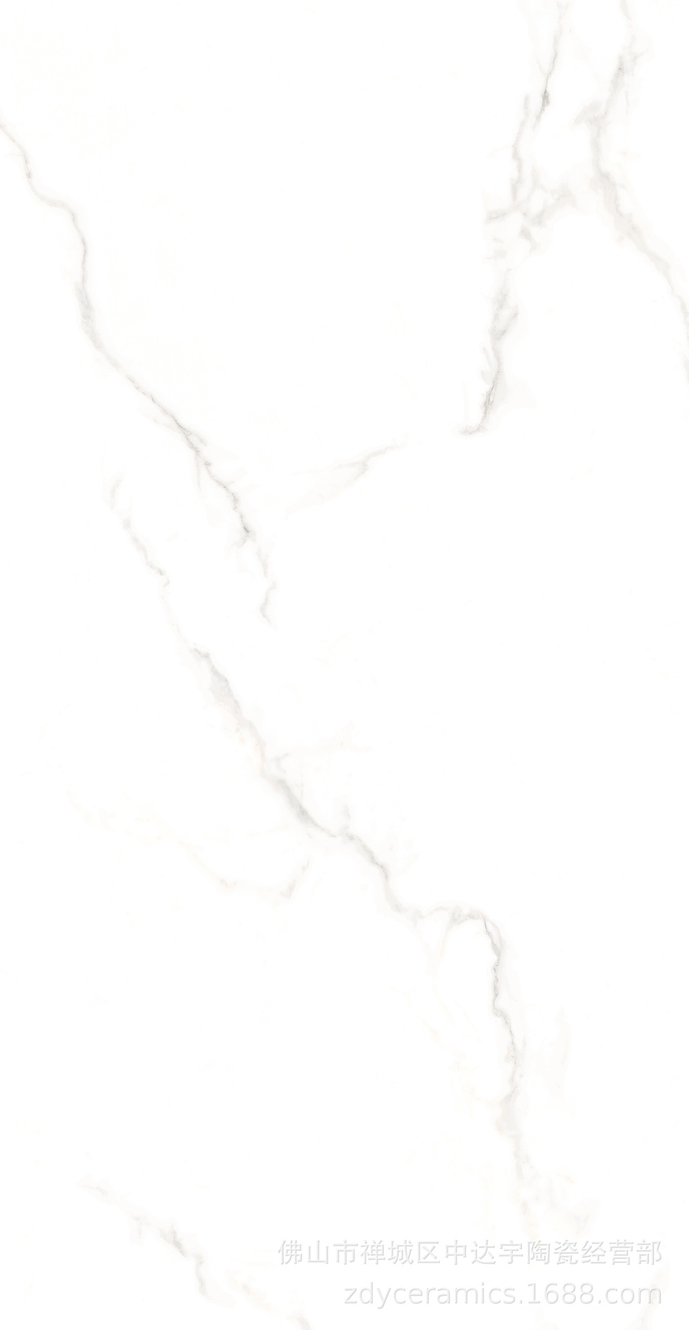 冰川白一石多面爵士白600x1200负离子通体大理石瓷砖客厅卧室地砖