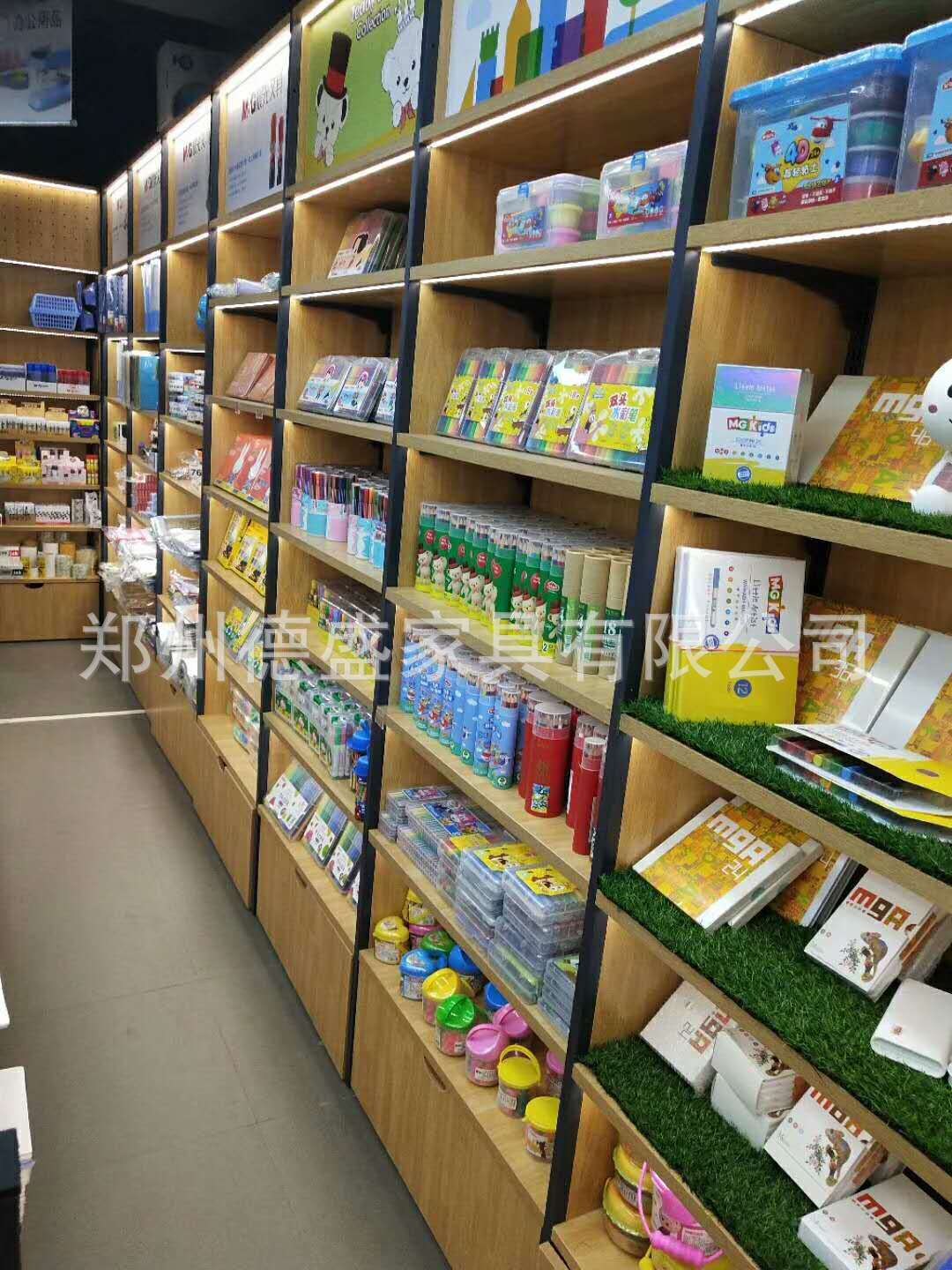 书店书架 学校图书馆阅览室书架 单面双面实木书架货架档案图书柜