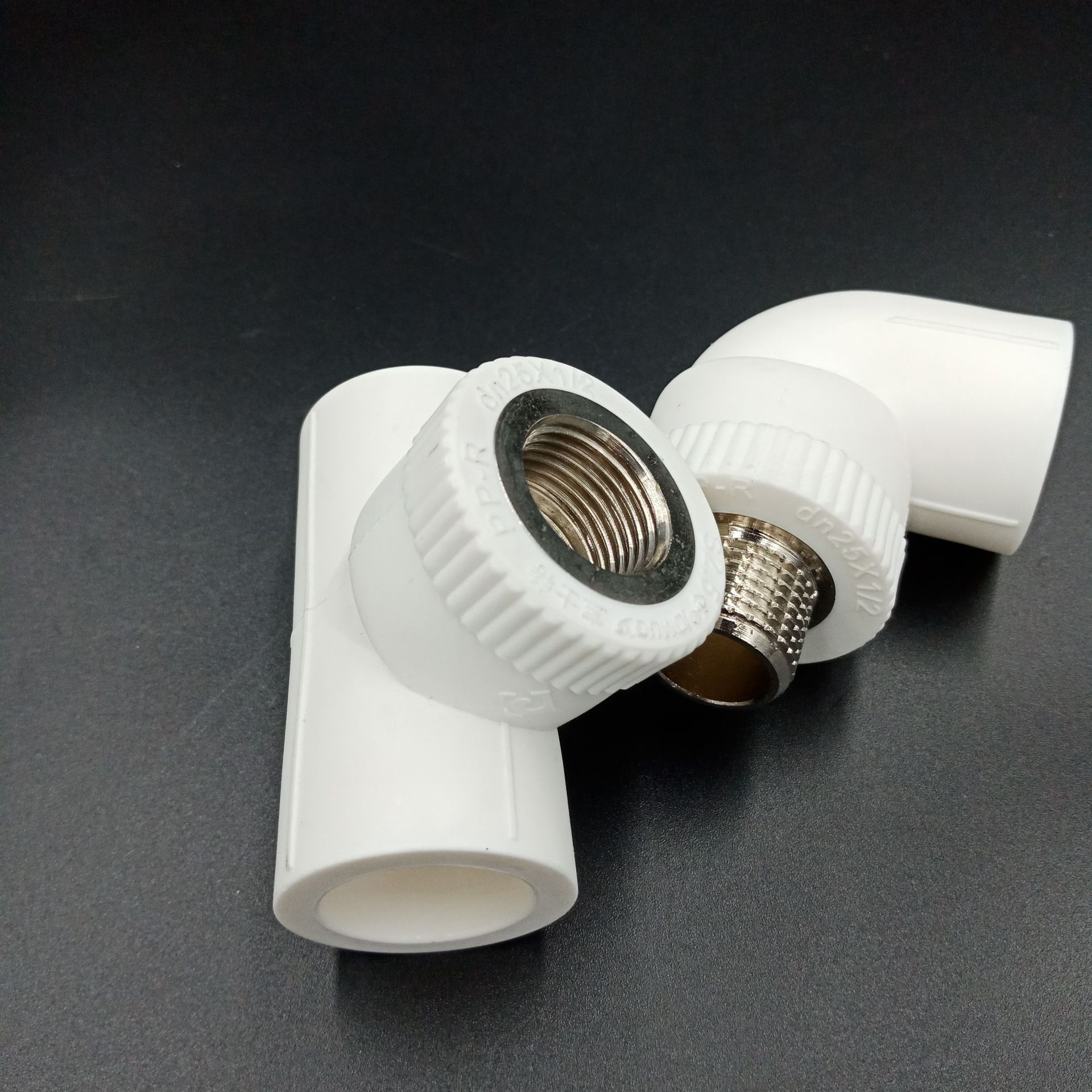 家装精品ppr内丝三通ppr外丝三通ppr水管配件ppr管件内外牙三通