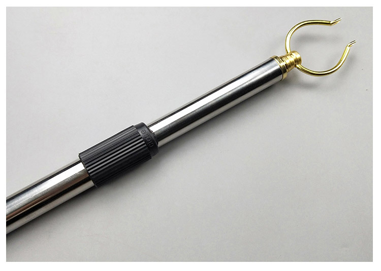 现货直销挂画杆画廊画展挑画器铜叉画杆 不锈钢挑画杆