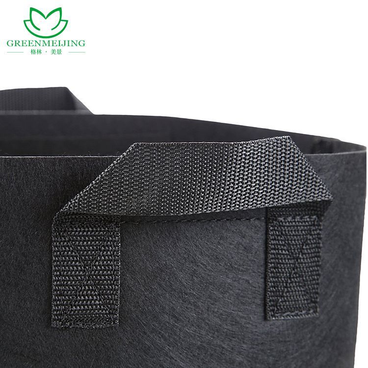 Cross-Border Root Control Bag Non-Woven Plant Sack Thickened Tree Planting Black Plant Bag Grow Bag Seedling Bag Gallon Basin