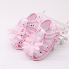 公主凉鞋软底婴儿鞋女宝宝鞋夏季凉鞋鞋3-6-9-11个月女童鞋0-1岁