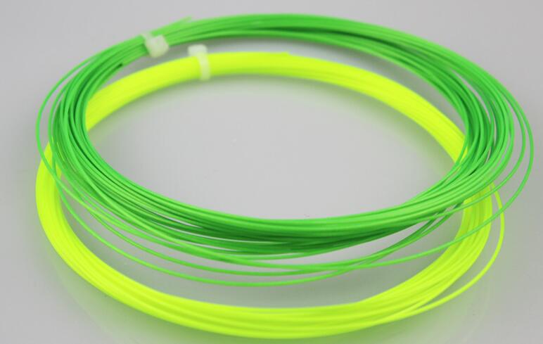 批发无标台湾高档 耐打弹性 训练羽毛球线 二代28磅 堪比bg65 95