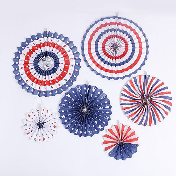 Paper Fan Flower 6 Sets of Paper Fans Wedding Party Card Paper off Paper Fan Flower in Stock