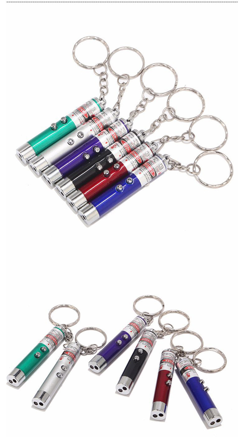 激光玩具激光红外线逗猫道具镭射灯电子逗猫棒便携小电筒批发