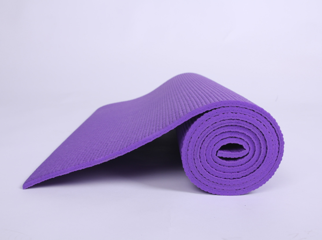 pvc8mm瑜伽垫健身运动垫普拉提垫工厂定制各种颜色及图案logo