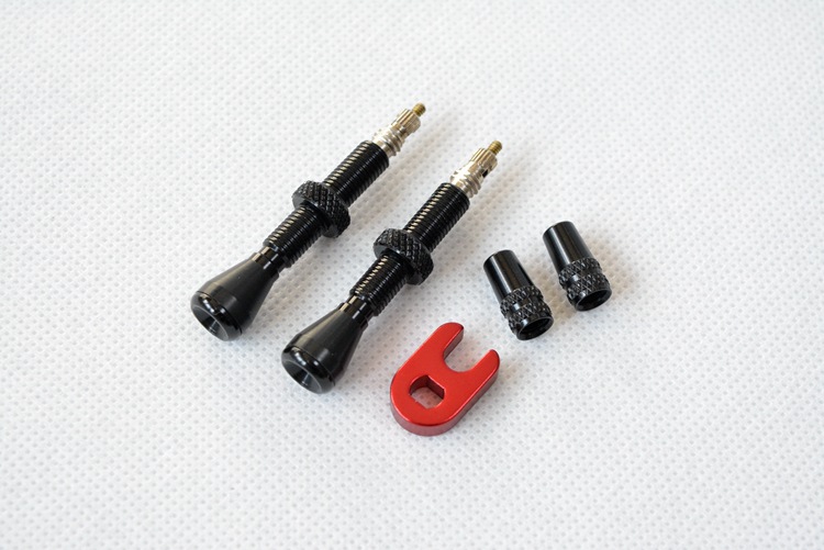 富律业fouriers山地车公路车真空胎气嘴美法嘴40/60mm 加长气门芯