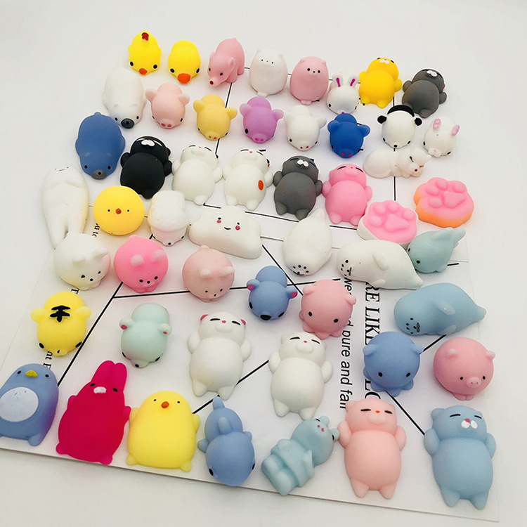 Cross-Border Toy Cute Animal Squeezing Toy Trick Toy Decompression Vent Ball Student Small Gift Tuanzi Chuang