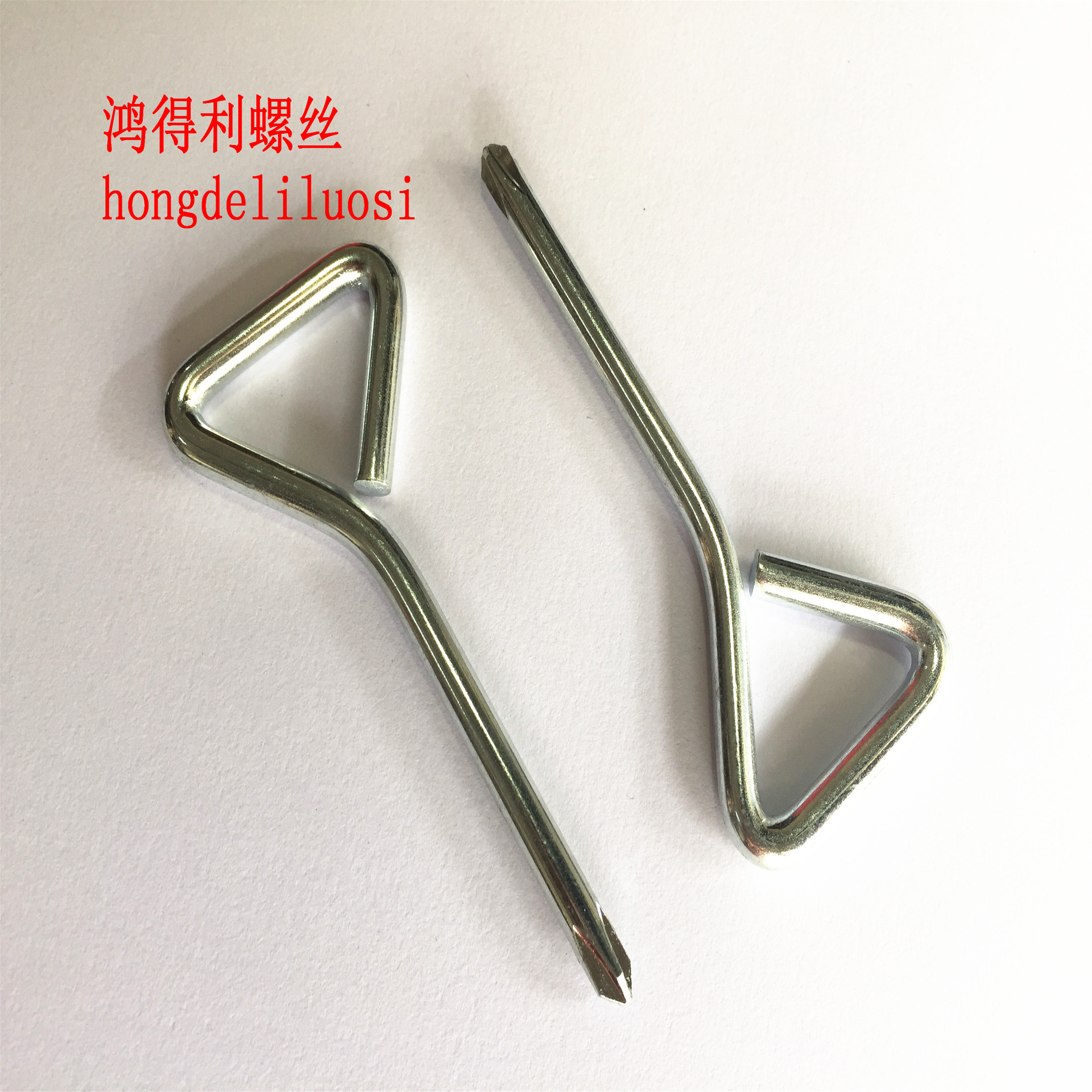 批发五金工具配件三角十字扳手5*75mm长白锌 简易扳手规格齐全