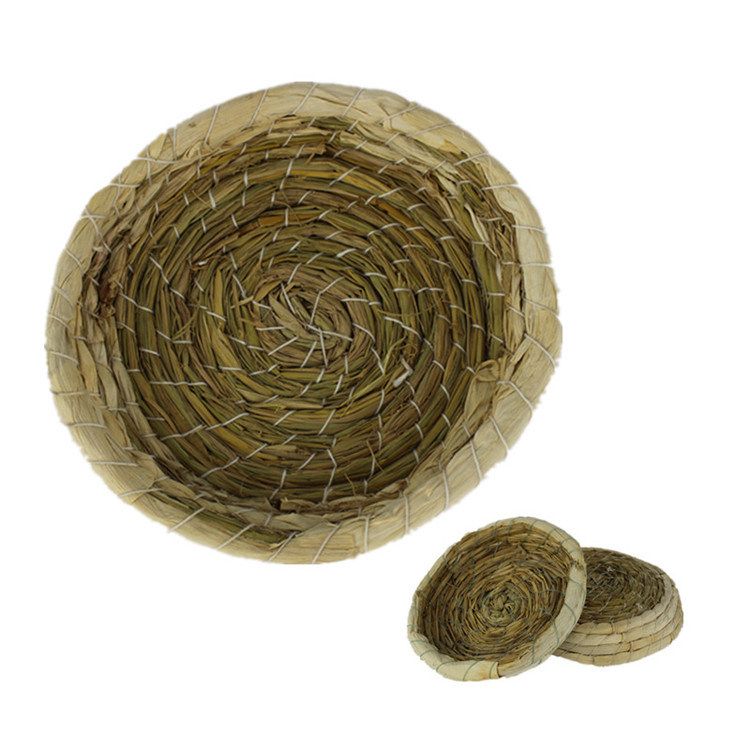 鸽子玉米皮稻草窝 信鸽肉鸽鸽子孵蛋草窝 肉鸽养殖蛋窝架用草窝