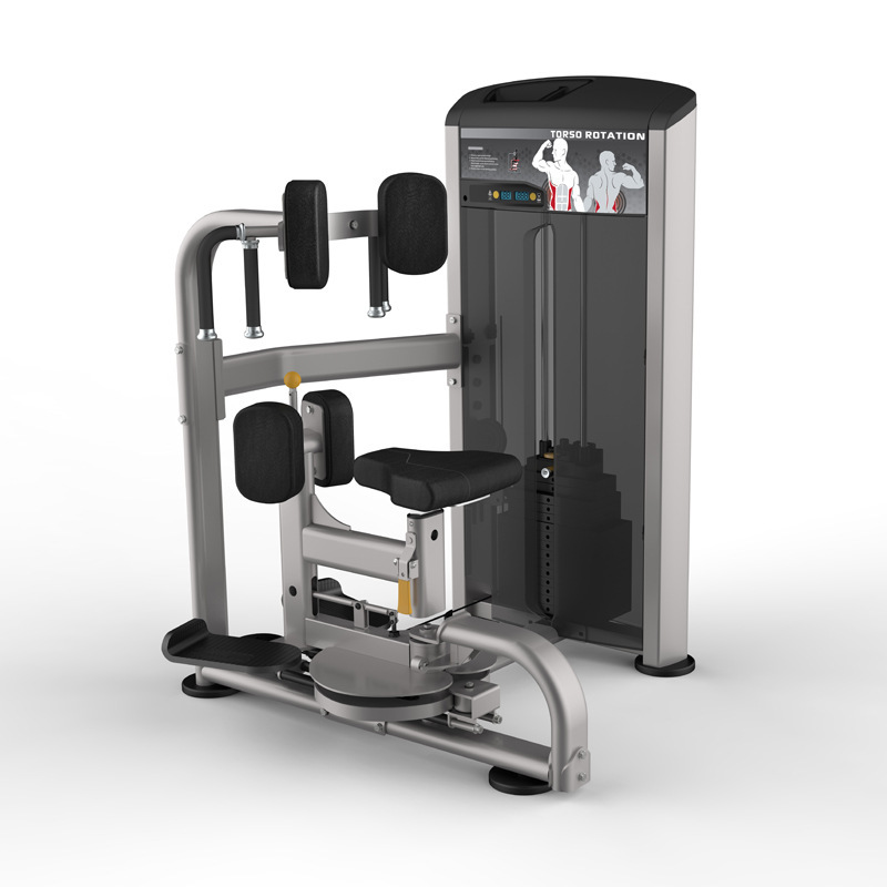 英派斯ie9518扭腰机商用坐姿式躯干旋转扭腰腰腹转动训练力量器械