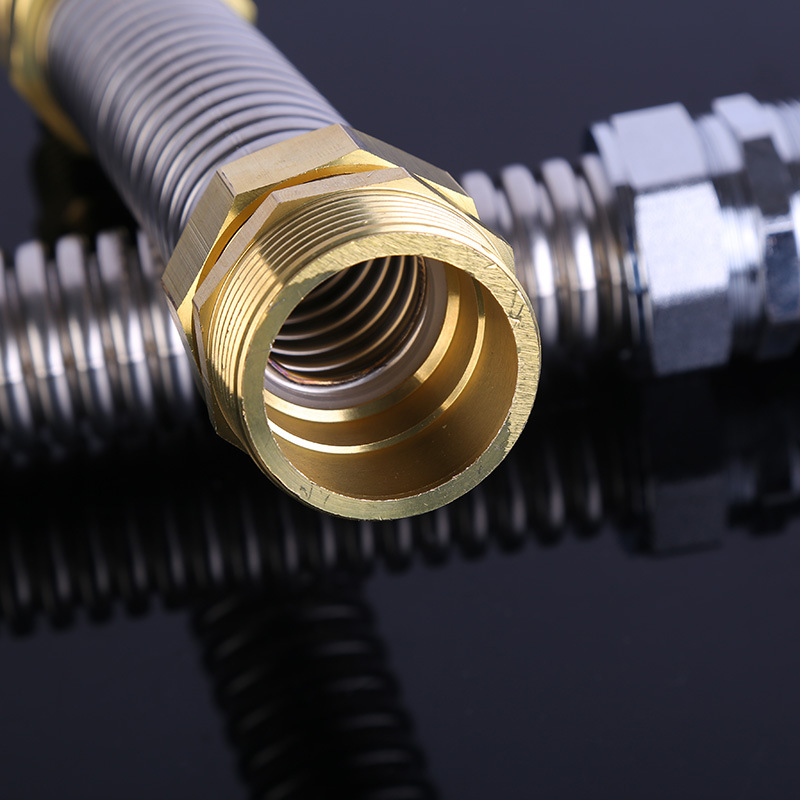 中央空调不锈钢波纹管 风机盘管金属软连接 304不锈钢空调波纹管