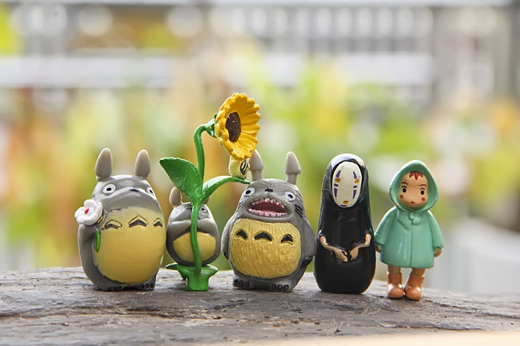 经典热销龙猫9款可爱微景观龙猫公仔手办摆件动漫创意礼物