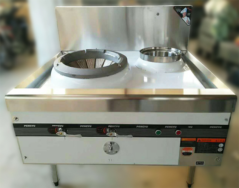 厂家直销商用炉灶 单炒单温节能猛火灶 广式不锈钢商用炉灶电磁灶