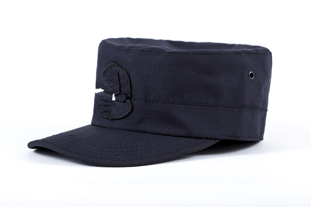 黑色99保安作训帽作战帽特训帽斜纹战术帽保安便帽网格鸭舌帽批发