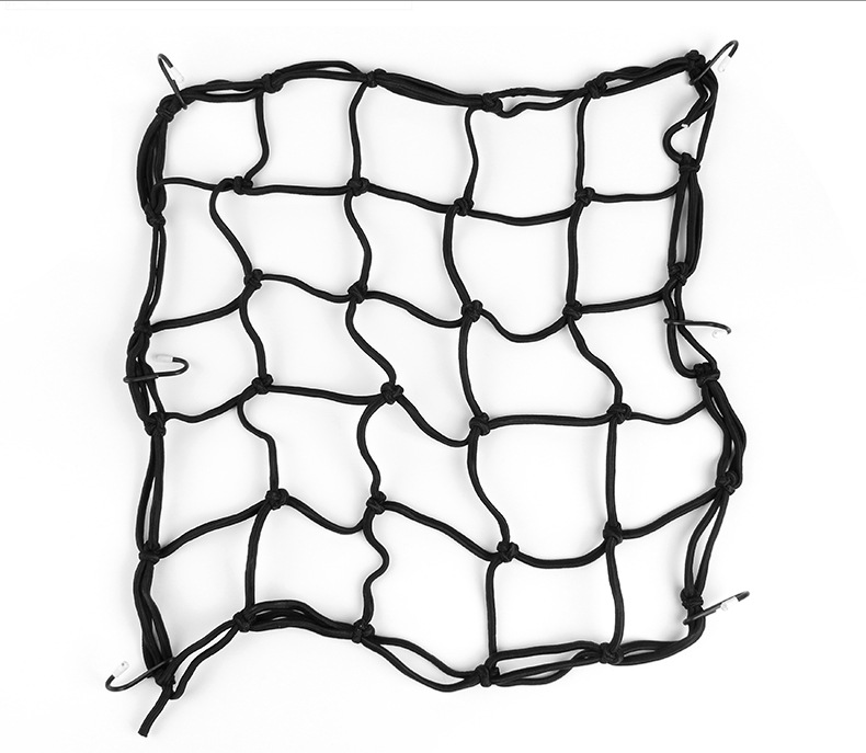 摩托车改装配件油箱网 大号头盔网 装饰网尾架网 批发行李网兜