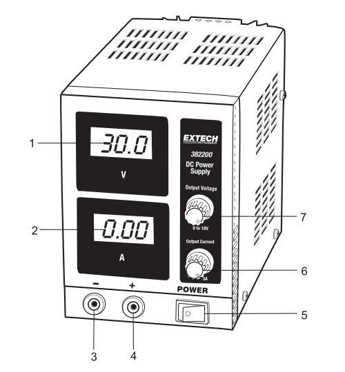 extech 382202单输出直流电源18v/3a