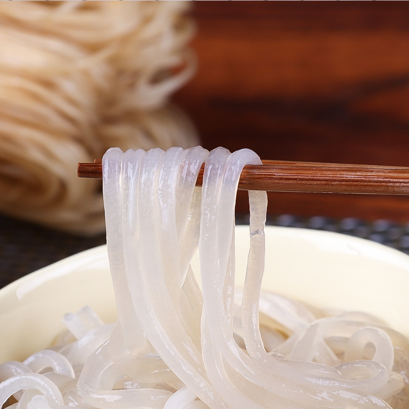 供应手工新鲜纯红薯细粉条礼盒火锅食材料山芋淀粉粉条盒装