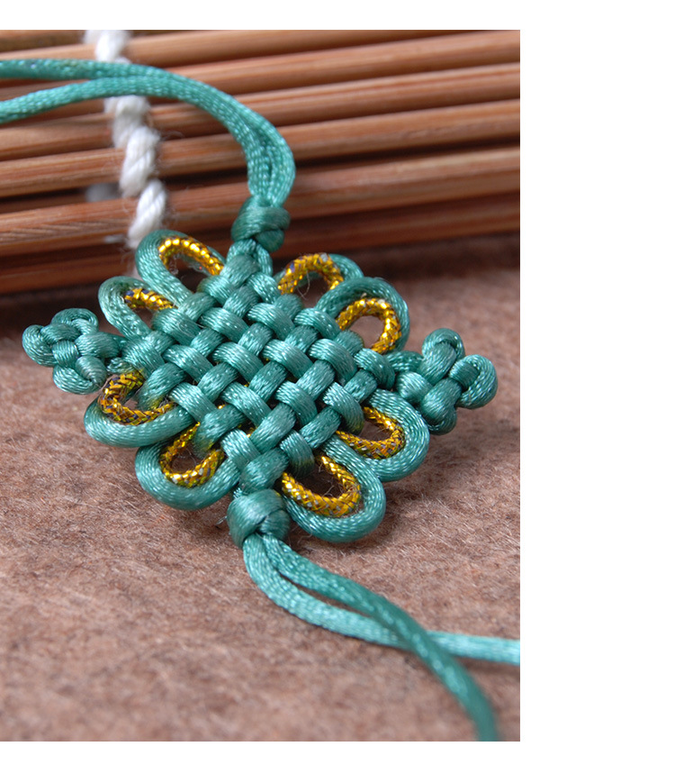 龙结 手工编织中国结7号金线结居家装饰小挂件特色厂