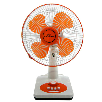 万宝牌电风扇 12寸a5型台式家用学生宿舍摇头静音定时立式台扇