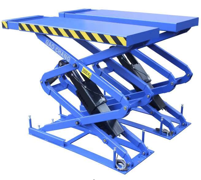 汽车维修小剪刀举升机 广州高昌gc-3.0s单拉伸升降机