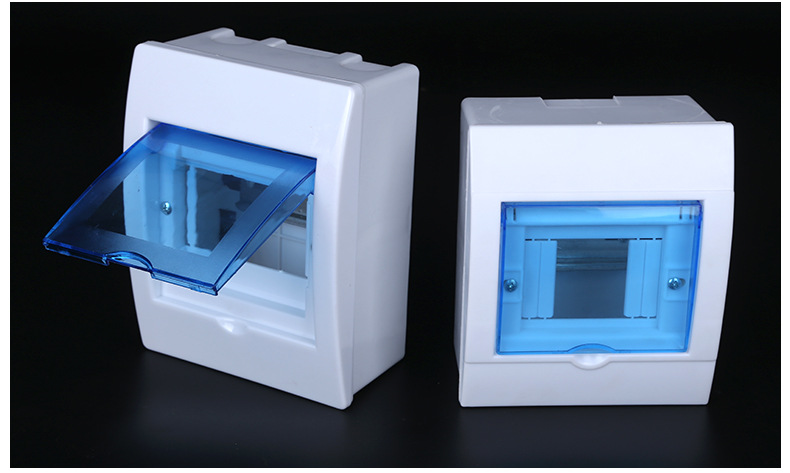 pz30配电箱塑料 2-3位空开盒照明开关盒 明暗两用全塑照明配电箱