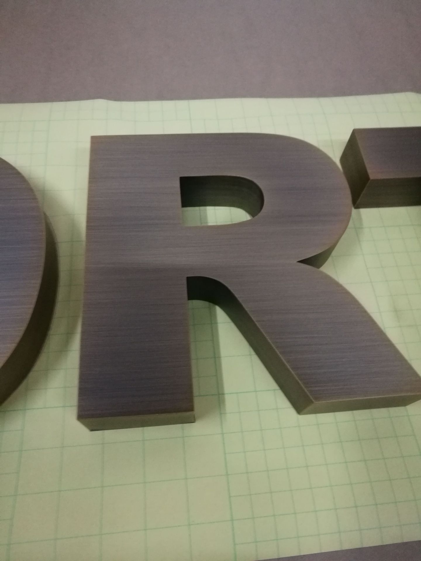 金属围边字 铜字 招牌字 电镀古铜字 不锈钢围边 广告字定做