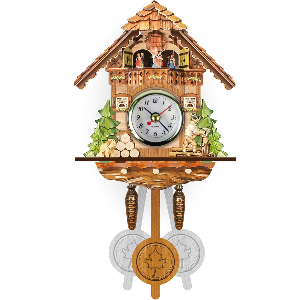 Cuckoo Wall Clock Goo Goo Times Alarm Clock Wall Clock Living Room Home Amazon Hot Sale