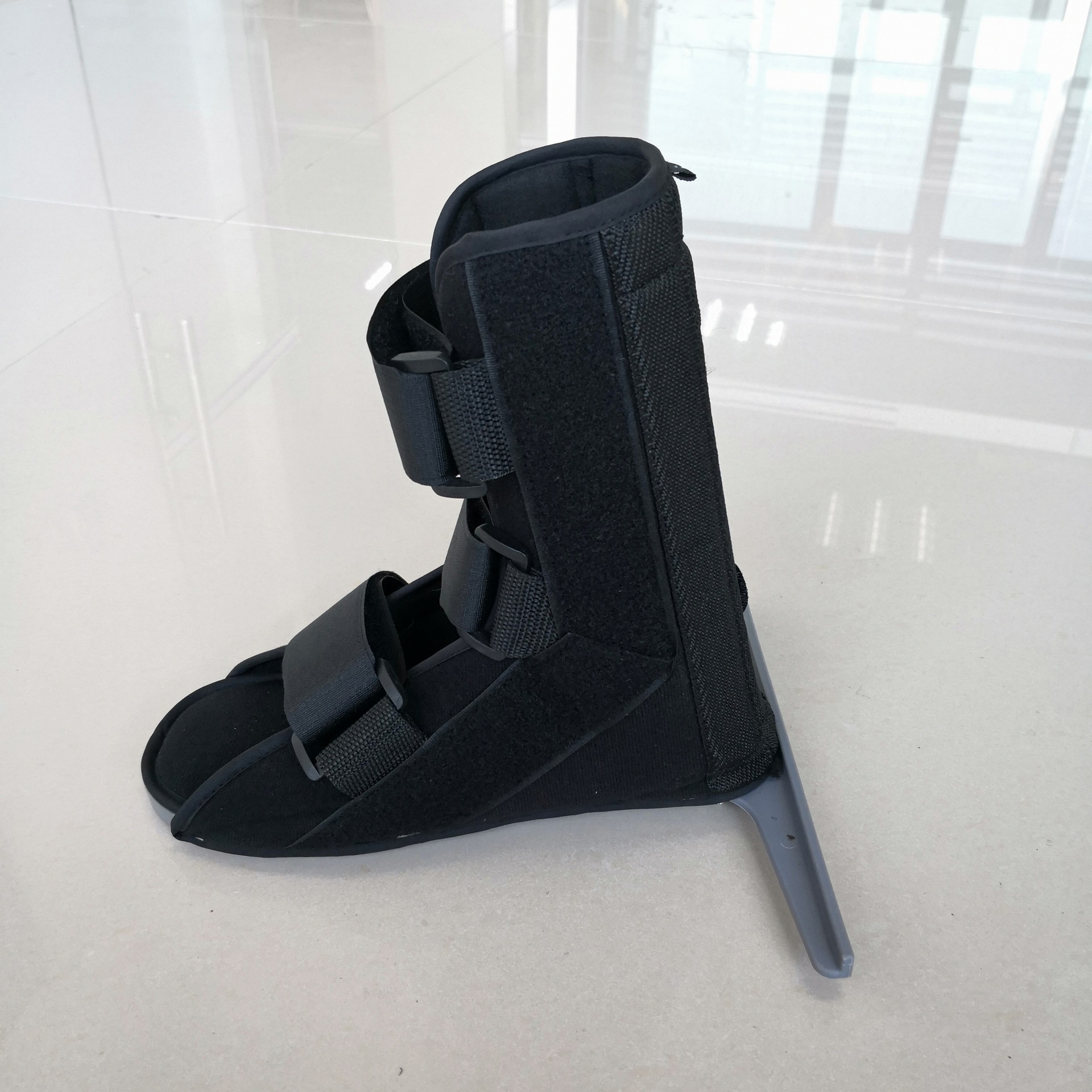 木板丁字鞋 脚踝固定丁字木板鞋 增强型丁字鞋钢板支撑更牢固