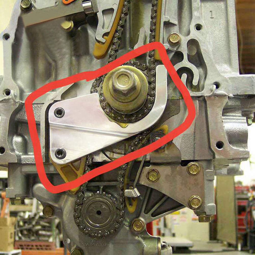 跨境 改装汽配铝合金正时齿轮导向器适用于本田k20k24k系