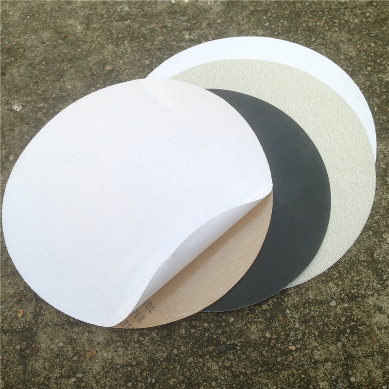 厂家批发金相抛光砂纸 背胶自粘圆形耐水砂纸定制 氧化铝防水砂纸