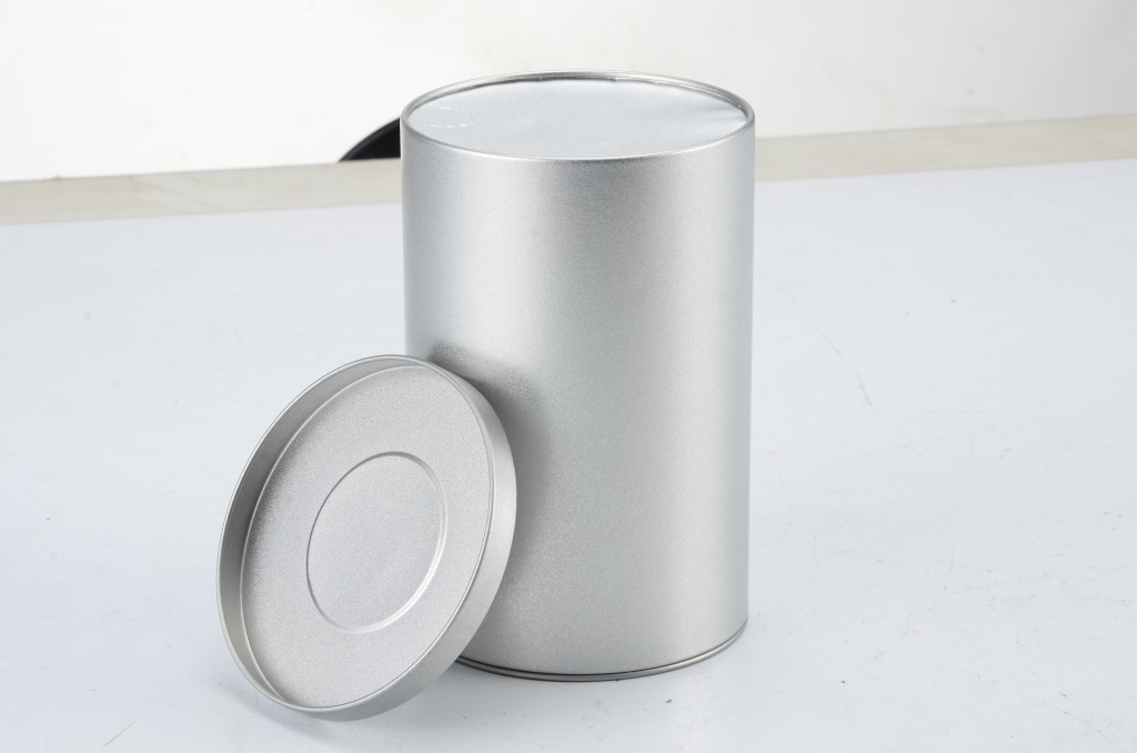 礼品包装马口铁盒定制收纳罐 圆柱形包装金属可定制图案logo批发