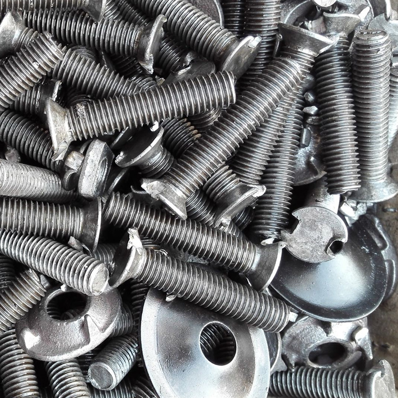 产地货源 皮带螺栓 皮带扣四件套 发黑皮带丝 10*50型号齐全现货