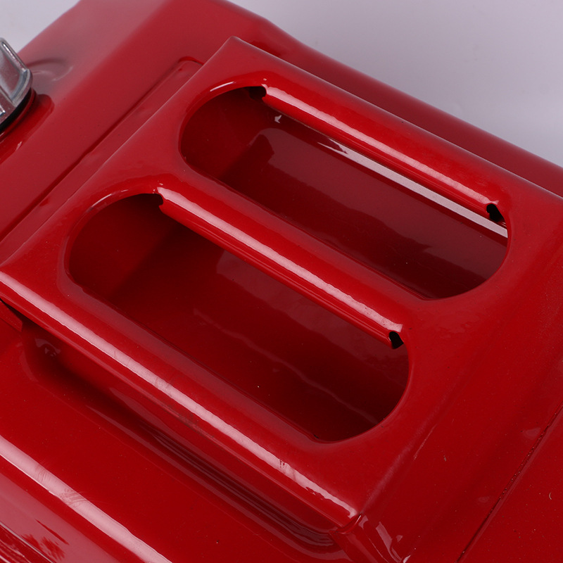 卧式油桶20l便携式汽油桶三柄汽油桶红色备用汽油桶