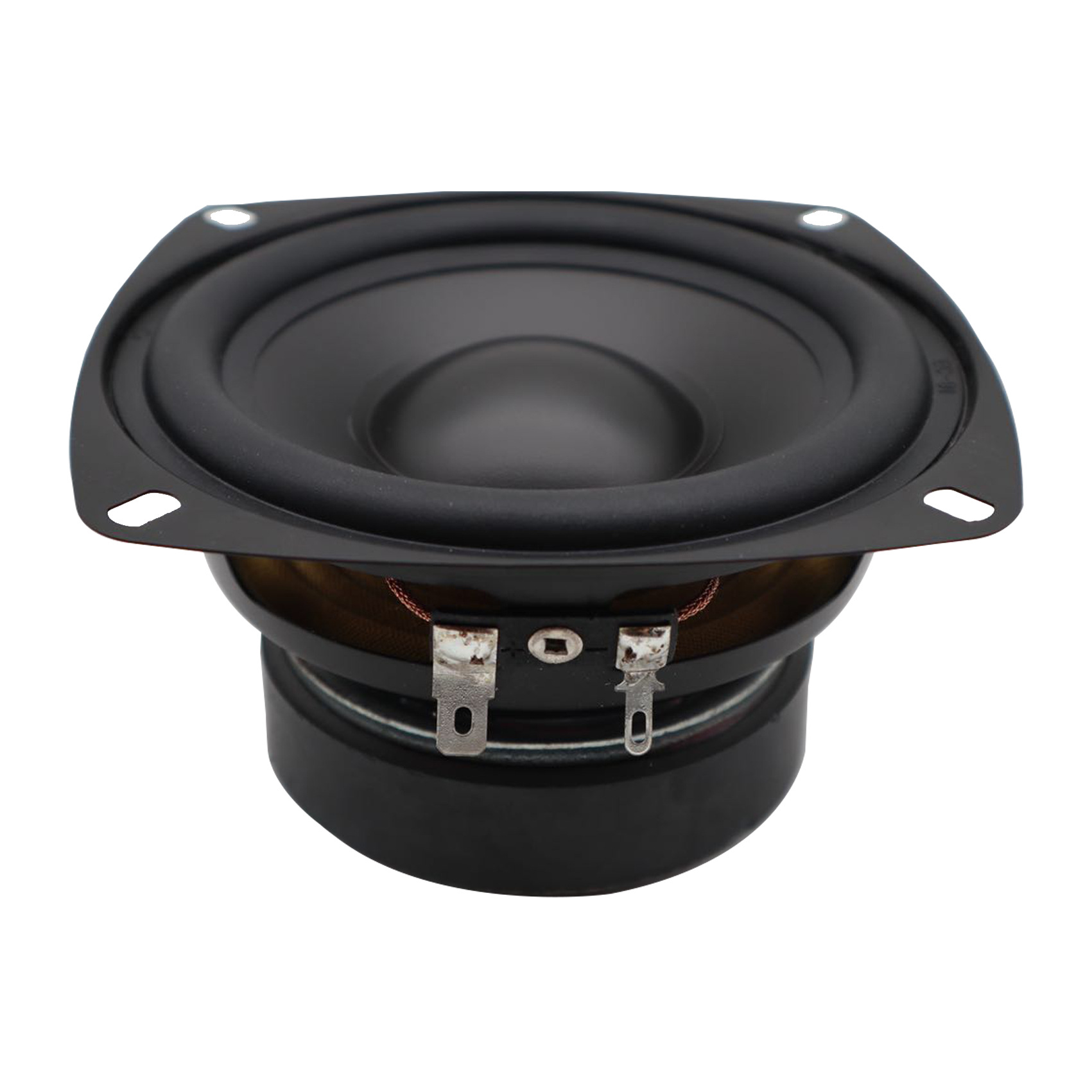 4寸苹果型纸盆中低音喇叭蓝牙音箱喇叭 6欧25w外磁扬声器厂家供应