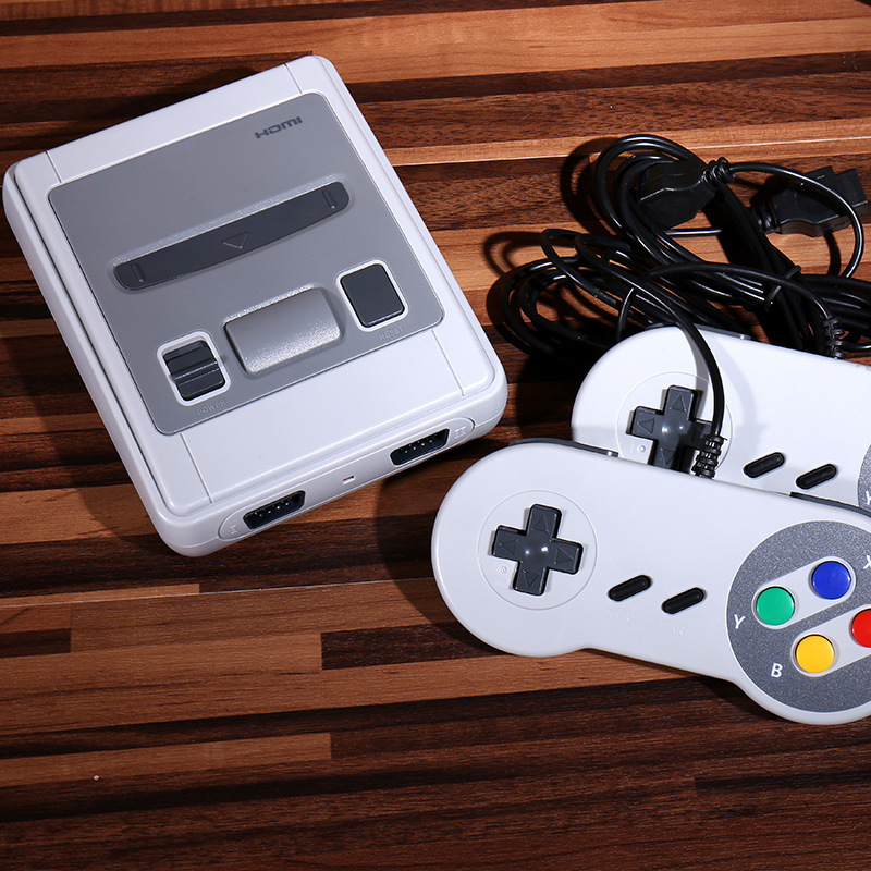 Sfc620 Gray White Machine Mini Snes TV Game Machine 8-Bit Mini Game Machine Built-in 620