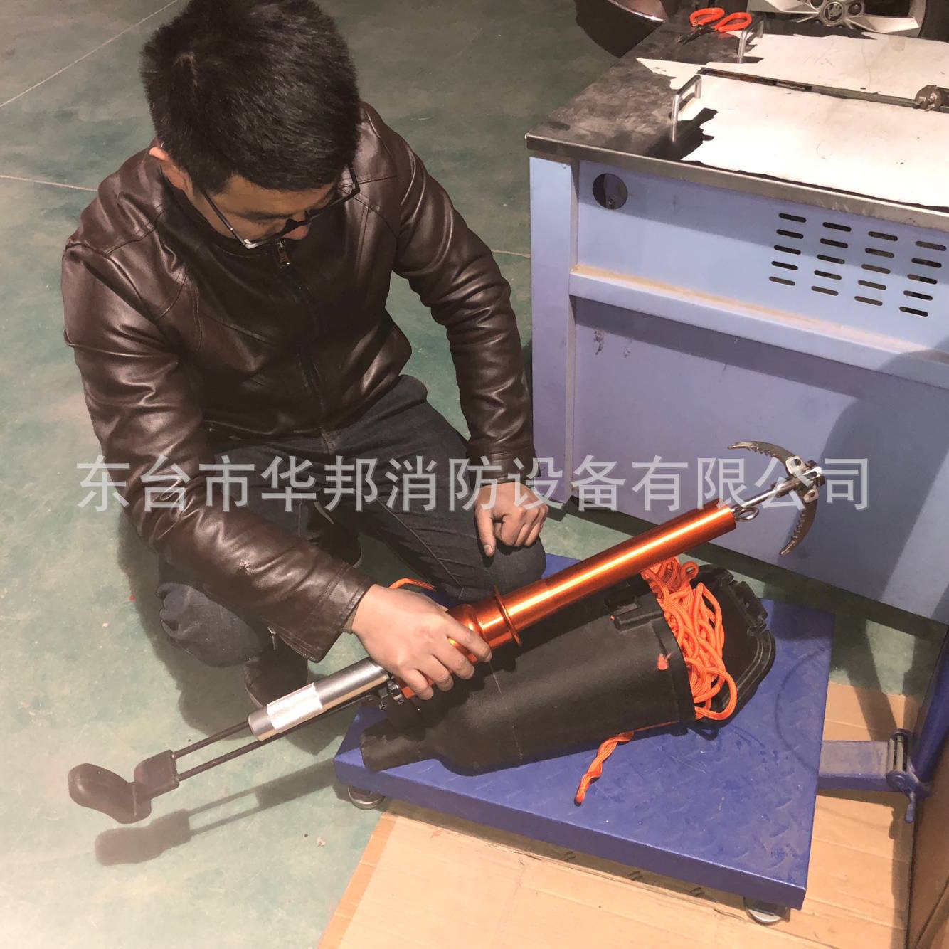 0-y150s100锚钩抛投器 锚钩发射器 消防救援救生
