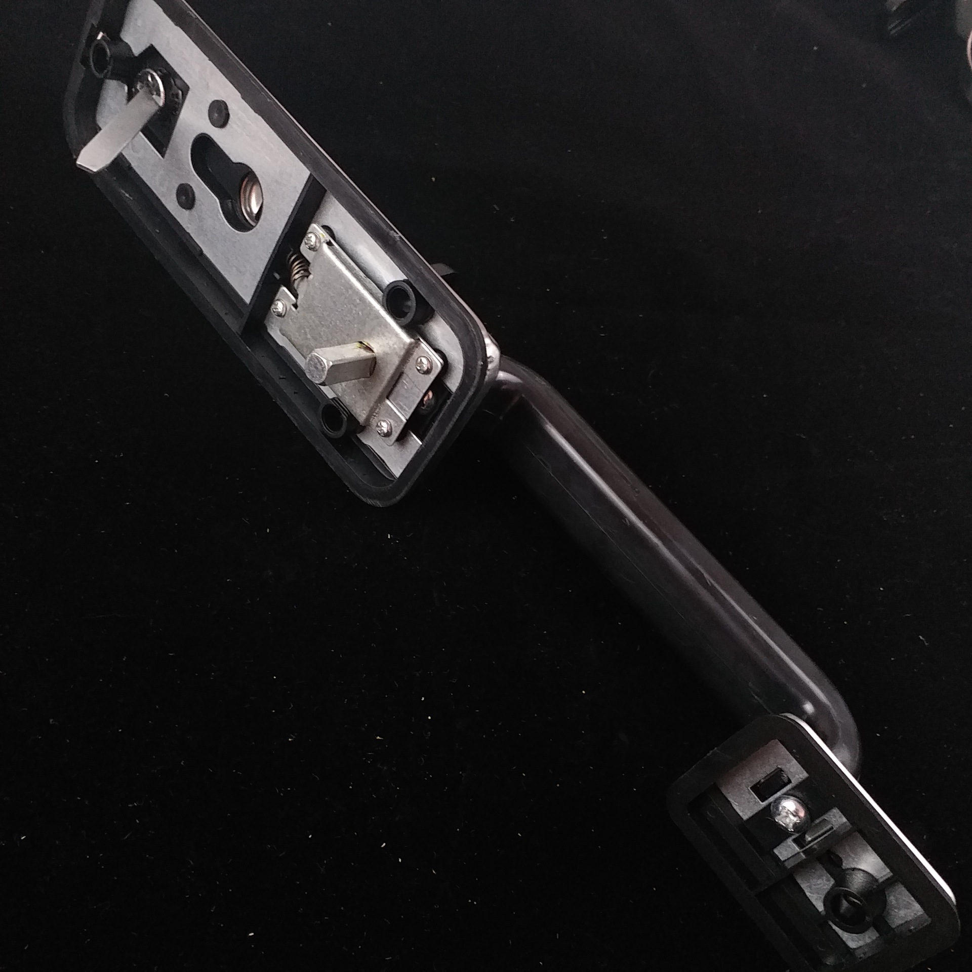 拇指锁压把锁 防盗门压把锁 不锈钢拇指压把锁 防盗门拉手